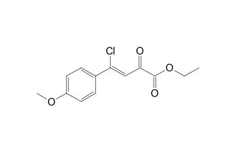 Ethyl (Z)-4-chloro-4-(4-methoxyphenyl)-2-oxo-3-butenoate