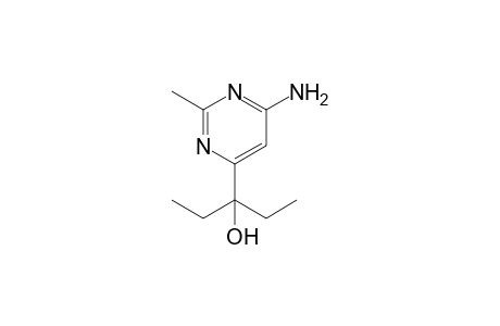 4-Amino-6-(1-ethyl-1-hydroxypropyl)-2-methylpyrimidine