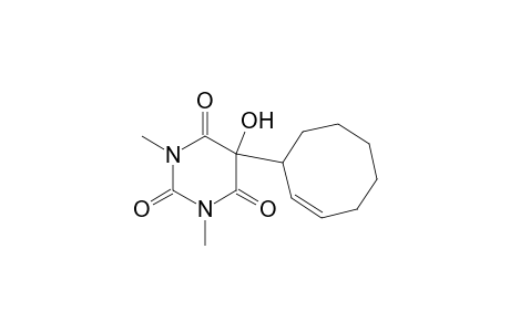 3-(5-Hydroxy-1,3-dimethyl-2,4,6-trioxohexahydropyrimidin-5-yl)-1-cyclooctene