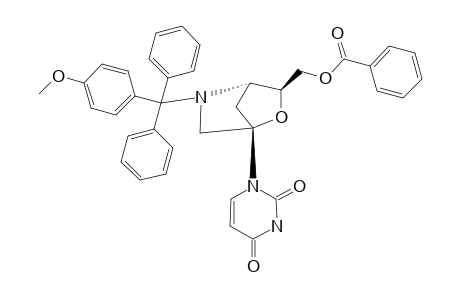 (1S,3R,4S)-3-(BENZYLOXYMETHYL)-5-N-(4-MONOMETHOXYTRITYL)-1-(URACIL-1-YL)-5-AZA-2-OXABICYCLO-[2.2.1]-HEPTANE