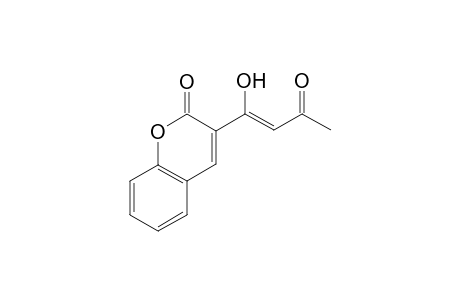 3-(1-Hydroxy-3-oxobutadienyl)-3,4-dehydrochroman-2-one