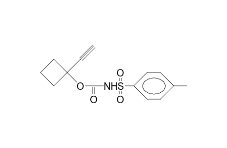 1-Ethynyl-1-tosylaminocarbonyloxy-cyclobutane