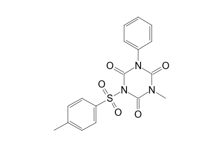 1-methyl-3-phenyl-5-(p-tolylsulfonyl)-s-triazine-2,4,6,(1H,3H,5H)-trione