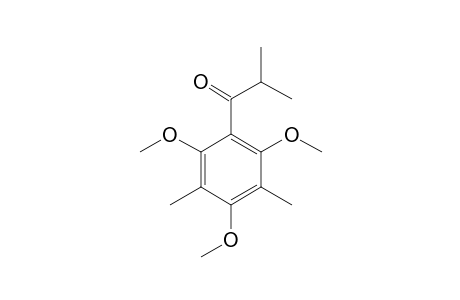 APODOPHYLLONE;2,4,6-TRIMETHOXY-3,5-DIMETHYL-1-(2-METHYLPROPIONYL)-BENZENE