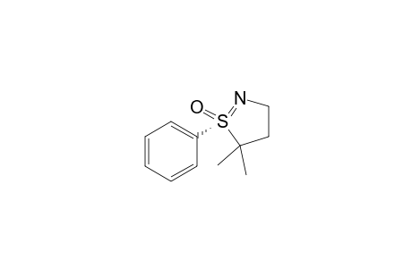 (+)-(1S)-5,5-Dimethyl-1-phenyl-4,5-dihydro-3H-1.lambda.(4)-isothiazole 1-Oxide