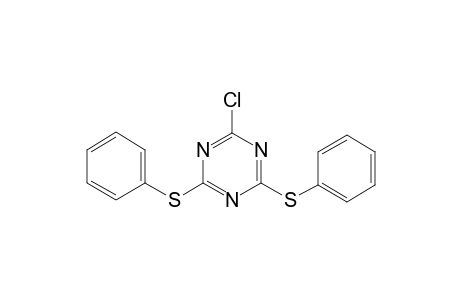 2-Chloro-4,6-bis(phenylsulfanyl)-1,3,5-triazine