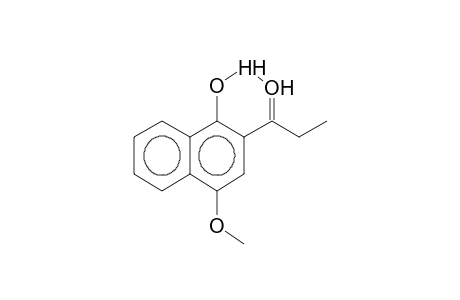 1-HYDROXY-2-PROPANOYL-4-METHOXYNAPHTHALENE