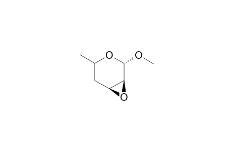 .alpha.-DL-lyxo-Hexopyranoside, methyl 2,3-anhydro-4,6-dideoxy-
