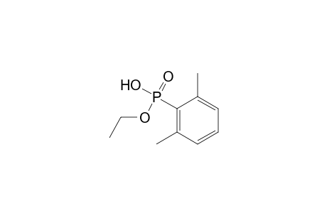 Phosphonic acid, (2,6-dimethylphenyl)-, monoethyl ester