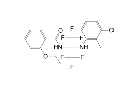 benzamide, N-[1-[(3-chloro-2-methylphenyl)amino]-2,2,2-trifluoro-1-(trifluoromethyl)ethyl]-2-ethoxy-