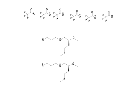 (4S)-(2'-METHYLTHIO)-ETHYL-9-AMINO-3,6-DIAZANONANE-TRIS-(TRIFLUOROACETATIC-ACID)-SALT