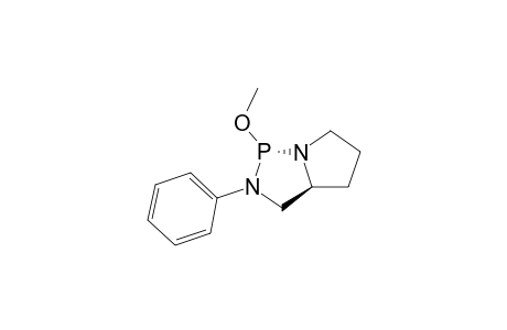 (2R,5S)-1,3-Diaza-2-methoxy-3-phenyl-2-phosphabicyclo[3,3,0]octane