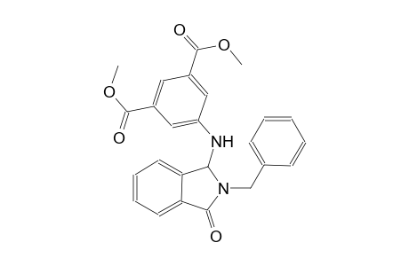 1,3-benzenedicarboxylic acid, 5-[[2,3-dihydro-3-oxo-2-(phenylmethyl)-1H-isoindol-1-yl]amino]-, dimethyl ester