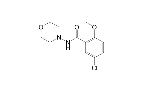 5-Chloro-2-methoxy-N-morpholin-4-yl-benzamide