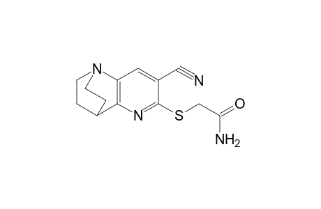 Acetamide, 2-[[4-cyano-1,6-diazatricyclo[6.2.2.0(2,7)]dodeca-2(7),3,5-trien-5-yl]thio]-