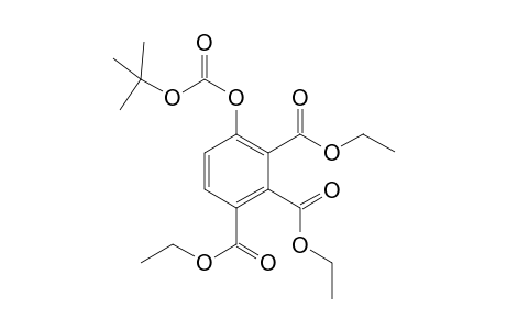 4-Tert-butoxycarbonyloxy-benzene-1,2,3-tricarboxylic acid triethyl ester