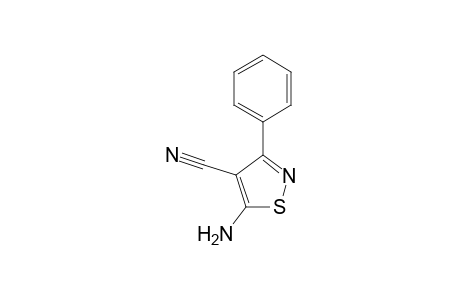 5-Amino-3-phenyl-1,2-thiazole-4-carbonitrile