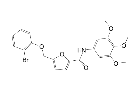5-[(2-bromophenoxy)methyl]-N-(3,4,5-trimethoxyphenyl)-2-furamide