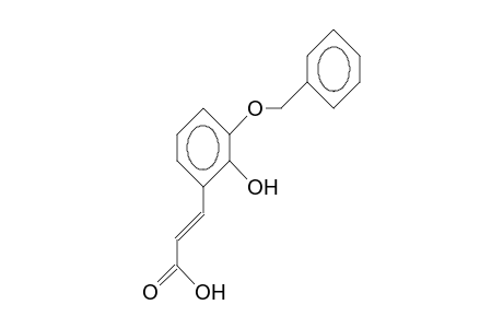 3-Benzyloxy-2-hydroxy-trans-cinnamic acid