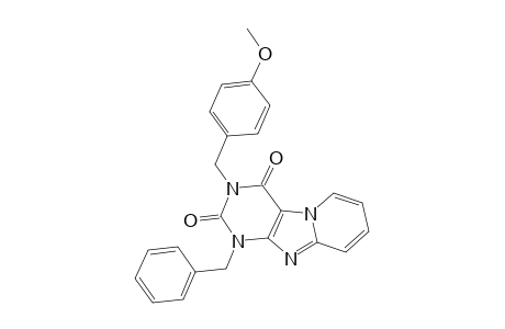 1-BENZYL-3-(4-METHOXYBENZYL)-1H,3H-PYRIDO-[2,1-F]-PURINE-2,4-DIONE