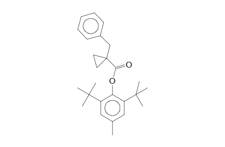 Cyclopropanecarboxylic acid, 1-(phenylmethyl)-, 2,6-bis(1,1-dimethylethyl)-4-methylphenyl ester