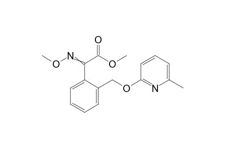 Benzeneacetic acid, alpha-(methoxyimino)-2-[[(6-methyl-2-pyridinyl)oxy]methyl]-, methyl ester