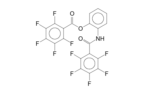Pentafluorbenzoesaeure-[(n-pentafluorbenzoyl)-O-aminophenyl]-ester