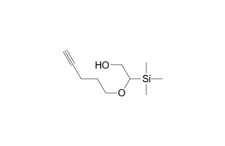 Ethanol, 2-(4-pentynyloxy)-2-(trimethylsilyl)-