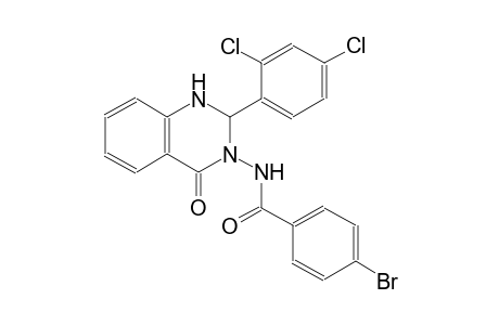 4-bromo-N-(2-(2,4-dichlorophenyl)-4-oxo-1,4-dihydro-3(2H)-quinazolinyl)benzamide