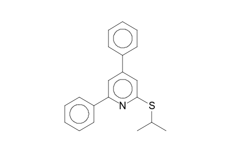 Pyridine, 2-[(1-methylethyl)thio]-4,6-diphenyl-