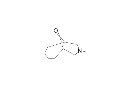 8-Azabicyclo[4.3.1]decan-10-one, 8-methyl-