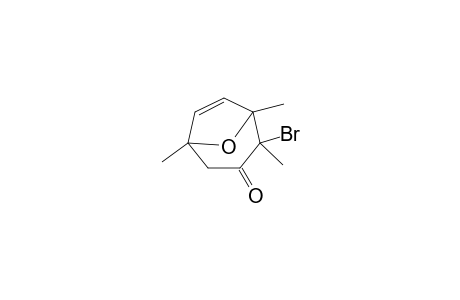 2-Bromo-1,2,5-trimethyl-8-oxabicyclo[3.2.1]oct-6-en-3-one