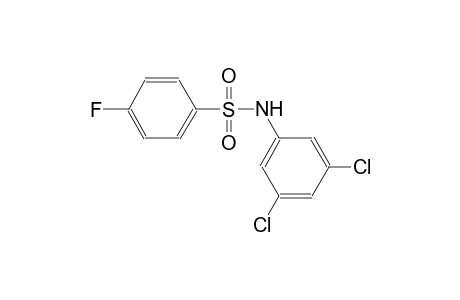 N-(3,5-dichlorophenyl)-4-fluorobenzenesulfonamide