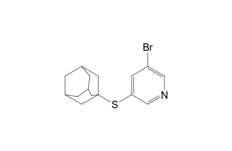 3-(1-Adamantylthio)-5-bromopyridine