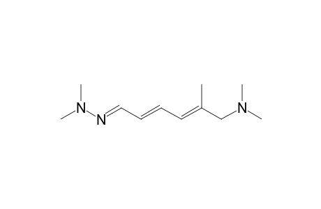 (1E,2E,4E)-6-Dimethylamino-5-methylhexa-2,4-dienal Dimethylhydrazone