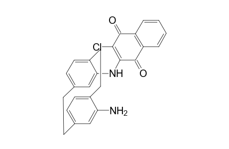 2-N-[4'(13'-Amino[2.2]paracyclophanyl)]amino-3-chloro-1,4-naphthoquinone