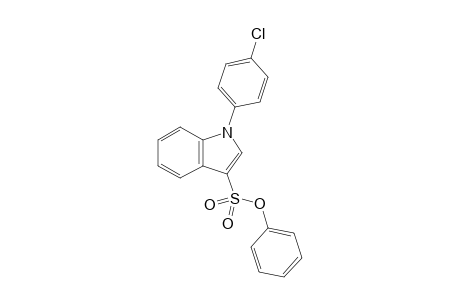 Phenyl 1-(4-chlorophenyl)-1H-indole-3-sulfonate