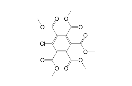 Pentamethyl ester of chlorobenzenepentacarboxylic acid