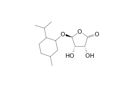 (+)-.alpha.-L-((+)-Menthyl)erythruronofuranoside