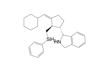 1-(Cyclohexylmethylene)-3-(isoindolin-1'-yl)-2-[(phenylsilyl)methyl]-cyclopentane