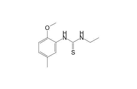 1-ethyl-3-(6-methoxy-m-tolyl)-2-thiourea
