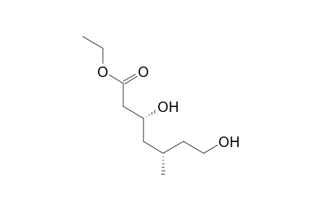 Ethyl (3R,5S)-3,7-dihydroxy-5-methylheptanoate