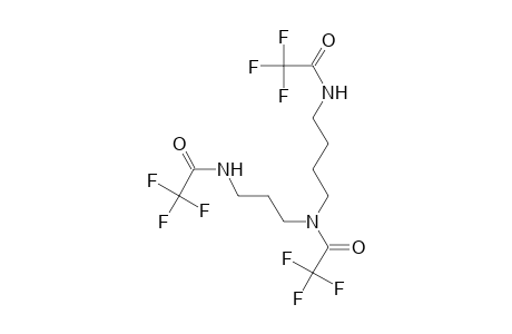 2,2,2-trifluoro-N-[4-[(2,2,2-trifluoro-1-oxoethyl)-[3-[(2,2,2-trifluoro-1-oxoethyl)amino]propyl]amino]butyl]acetamide