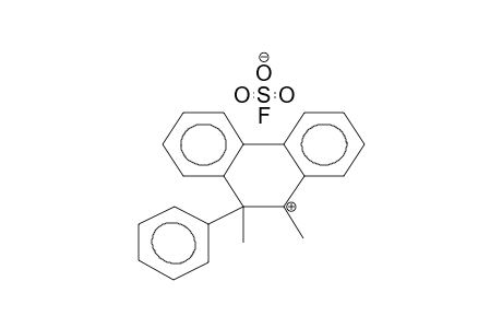 9-PHENYL-9,10-DIMETHYLPHENANTHRENONIUM FLUOROSULPHATE