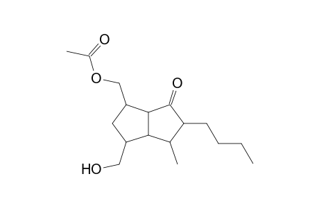 [4-Hydroxymethyl-2-butyl-3-methyl-1-oxooctahydropentalen-6-yl]methyl acetate