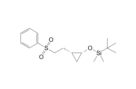 [(1R,2R)-2-(2-besylethyl)cyclopropoxy]-tert-butyl-dimethyl-silane
