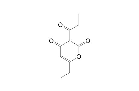 6-ETHYL-3-PROPIONYL-2H-PYRAN-2,4(3H)-DIONE