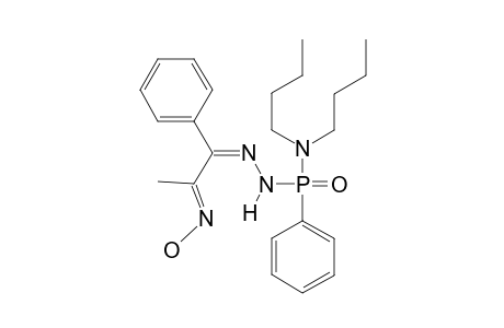 N,N-DIBUTYLAMINOPHENYL-2-(1-PHENYL-2-OXOPROPYLIDENE)-PHOSPHONOHYDRAZIDO-OXIME