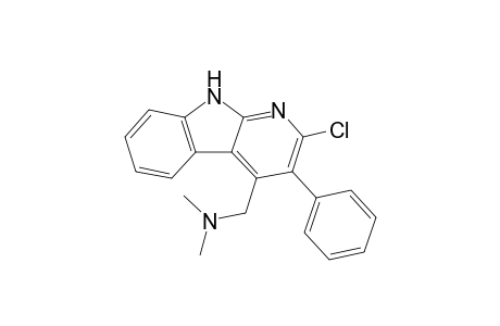 2-Chloro-4-(N,N-dimethylaminomethyl)-3-phenyl-9H-pyrido[2,3-b]indole