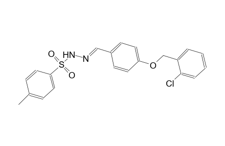 benzenesulfonic acid, 4-methyl-, 2-[(E)-[4-[(2-chlorophenyl)methoxy]phenyl]methylidene]hydrazide